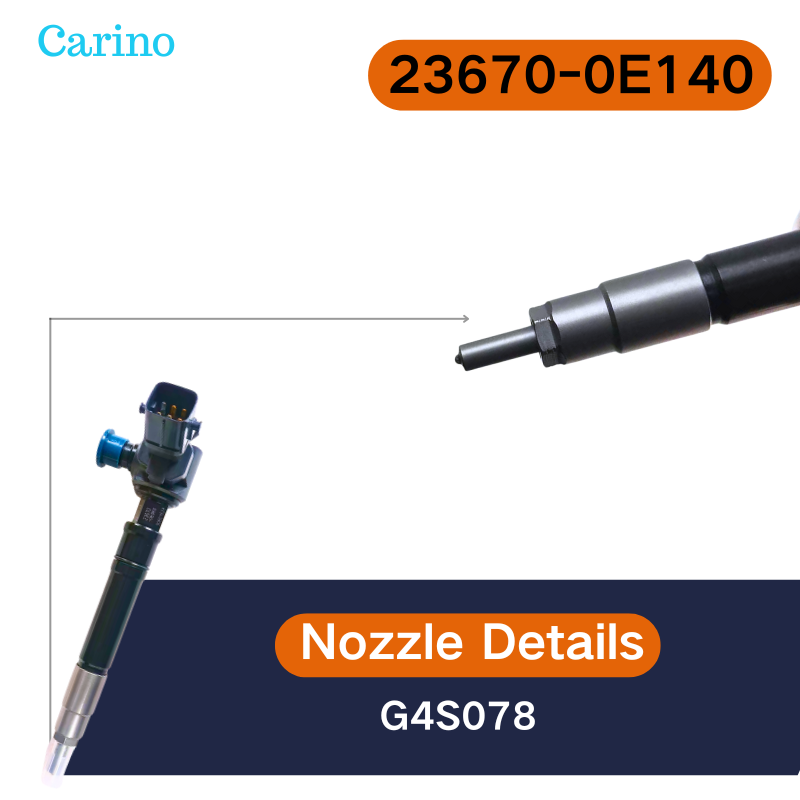 23670-0E140 Inyector de combustible diésel